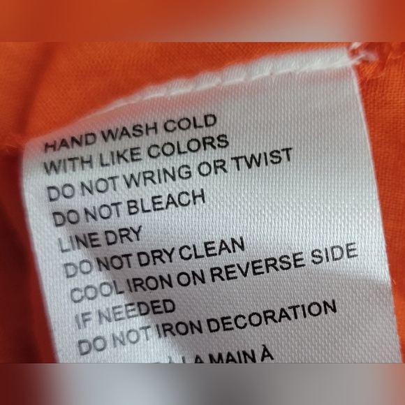 NWT Free People Vibrant Orange Floral Midi Dress | Size XS - Picture 5 of 5